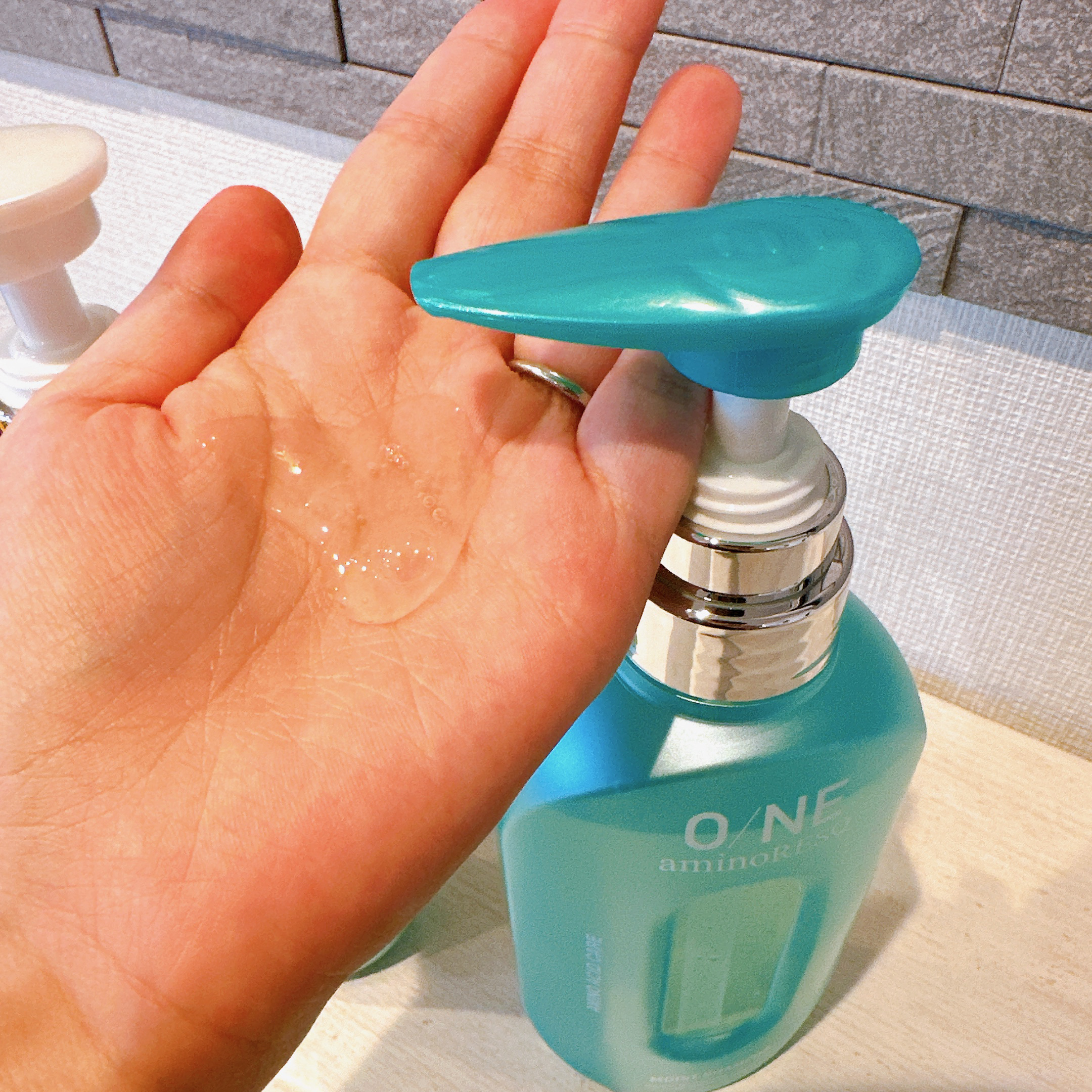 ワン アミノレスキューモイストシャンプー/トリートメント/アミノレスキュー/市販シャンプーを使ったクチコミ（3枚目）