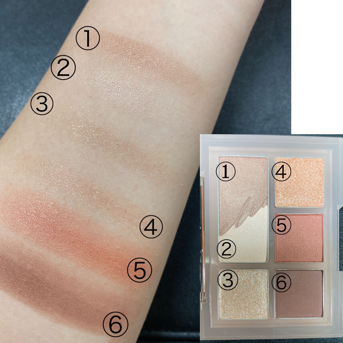 プロ アイパレット ミニ/CLIO/アイシャドウパレットを使ったクチコミ(4枚目)