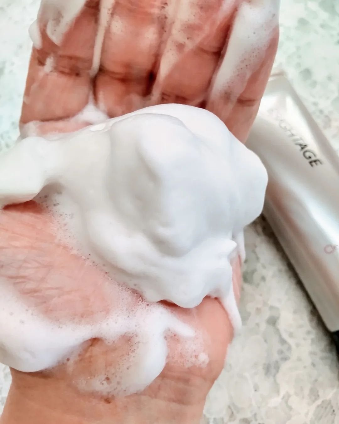 クリア クリーミーウォッシュ/BRIGHTAGE/洗顔フォームを使ったクチコミ(4枚目)