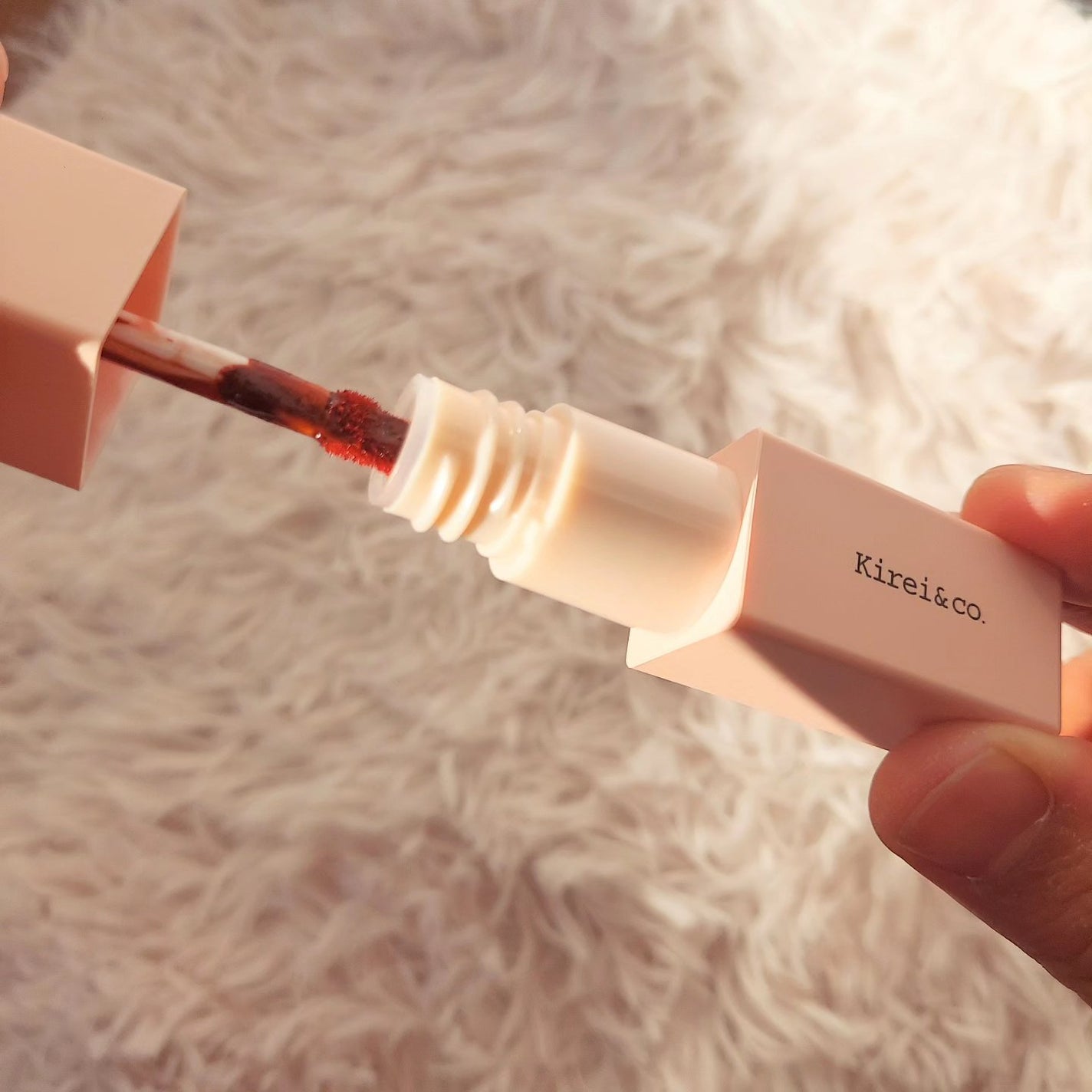 ルージュリップティント/Kirei&co./口紅を使ったクチコミ(2枚目)