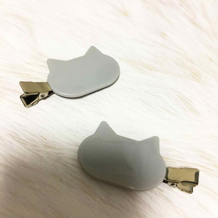 キャンドゥ ヘアクリップのクチコミ「キャンドゥ
跡がつかないネコクリップ🐈
100円でも売ってるのにびっくり😌
しかもネコ型…!.....」(1枚目)