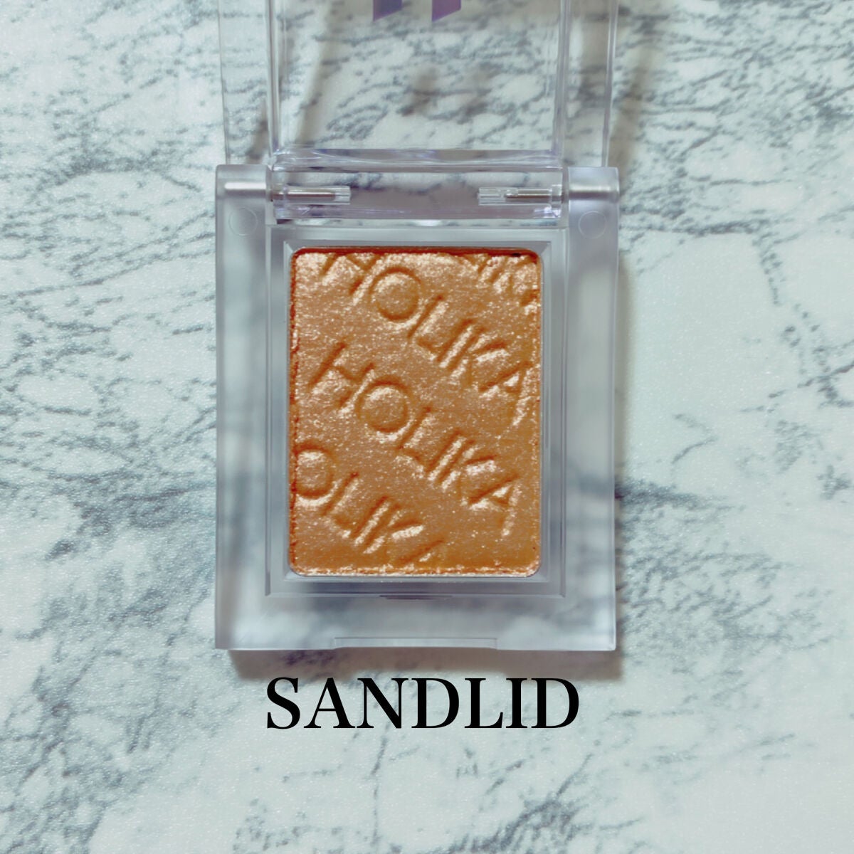 マイフェイブピースアイシャドウ/HOLIKA HOLIKA/単色アイシャドウを使ったクチコミ(2枚目)