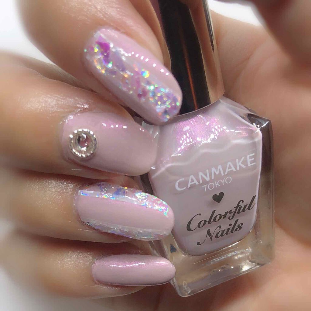 カラフルネイルズ/キャンメイク/マニキュアを使ったクチコミ(4枚目)