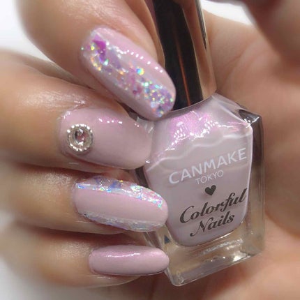 カラフルネイルズ/キャンメイク/マニキュアを使ったクチコミ(4枚目)