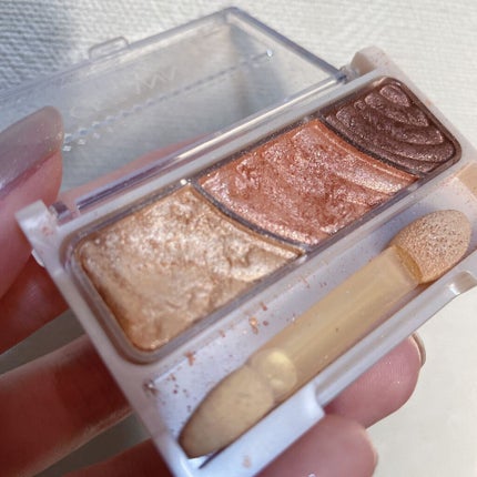 トーンアップアイシャドウ/CEZANNE/アイシャドウパレットを使ったクチコミ(4枚目)