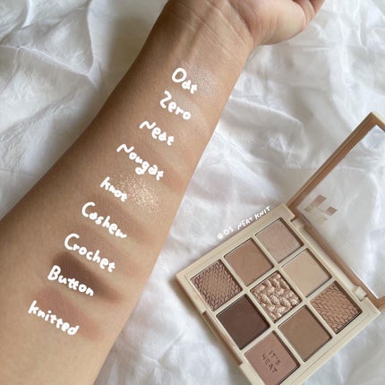 치타《ちた》韓国コスメライター on LIPS 「.《HOLIKAHOLIKA/MYFAVEEyeshadowP..」(3枚目)