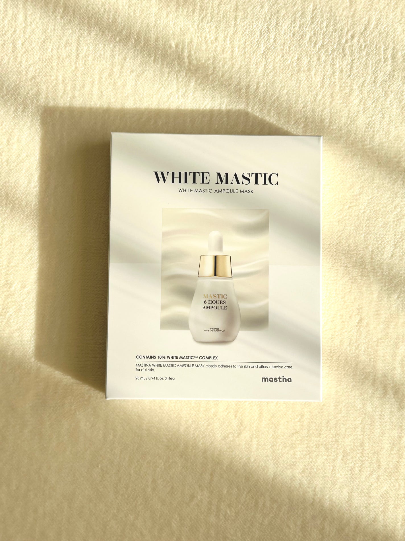 Mastic 6 Hours Ampoule Mask 4ea/Mastina/シートマスク・パックを使ったクチコミ(1枚目)