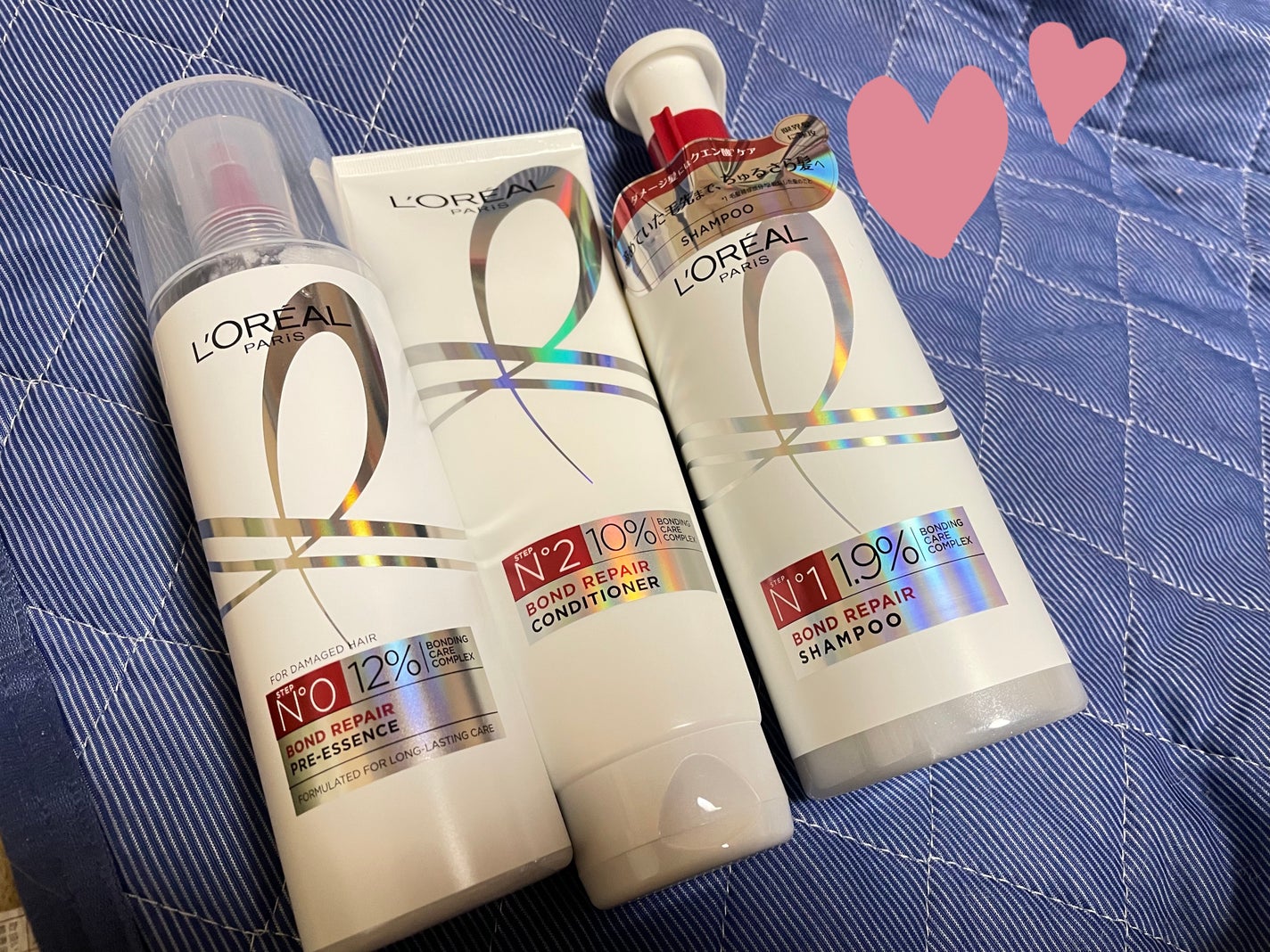 ロレアル パリ ボンド リペア シャンプー/コンディショナー/ロレアル パリ/市販シャンプーを使ったクチコミ(1枚目)