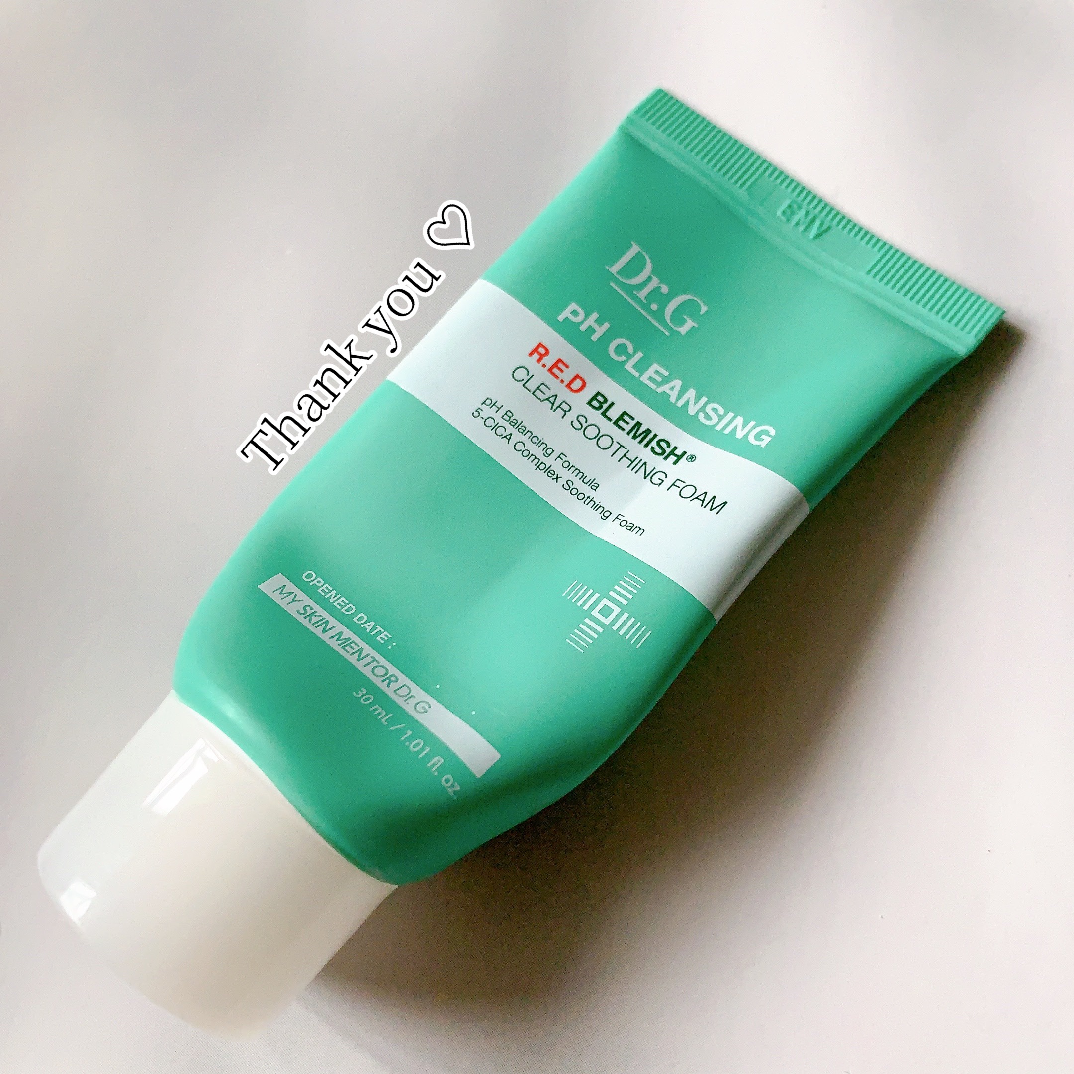 弱酸性レッドブレミッシュクリアスージングフォーム/Dr.G/洗顔フォームを使ったクチコミ（1枚目）