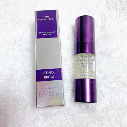 ミシャ タイムレボリューション レチ500ショット美容液/MISSHA/美容液を使ったクチコミ(8枚目)