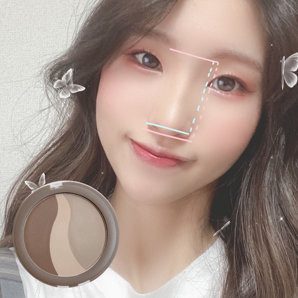 UR GLAM SHADING BRUSH/U R GLAM/メイクブラシを使ったクチコミ(4枚目)