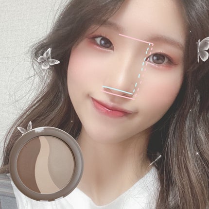 UR GLAM SHADING BRUSH/U R GLAM/メイクブラシを使ったクチコミ(4枚目)