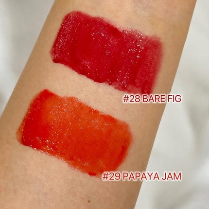 ジューシーラスティングティント/rom&nd/リップティントを使ったクチコミ(4枚目)