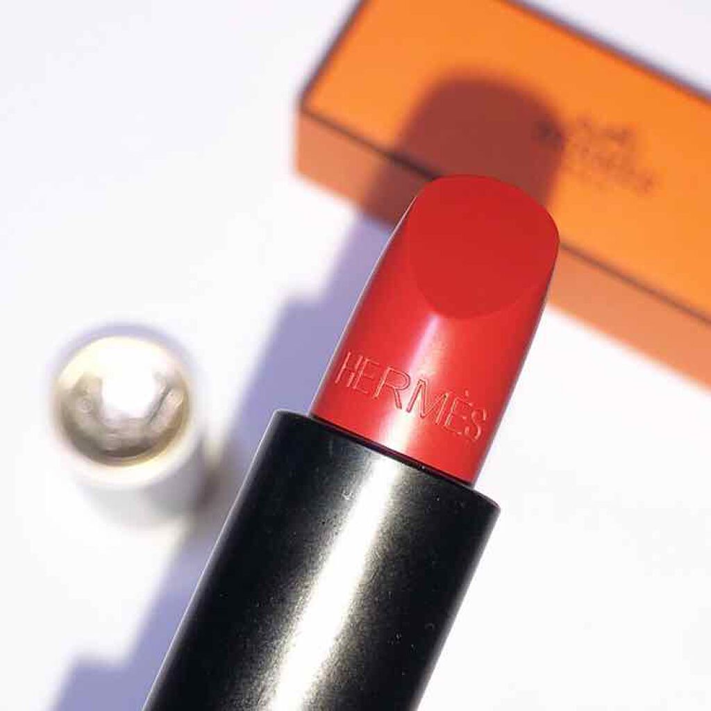 〈ルージュ・エルメス〉 ルージュ ア レーヴル サティネ/エルメス/口紅を使ったクチコミ(2枚目)