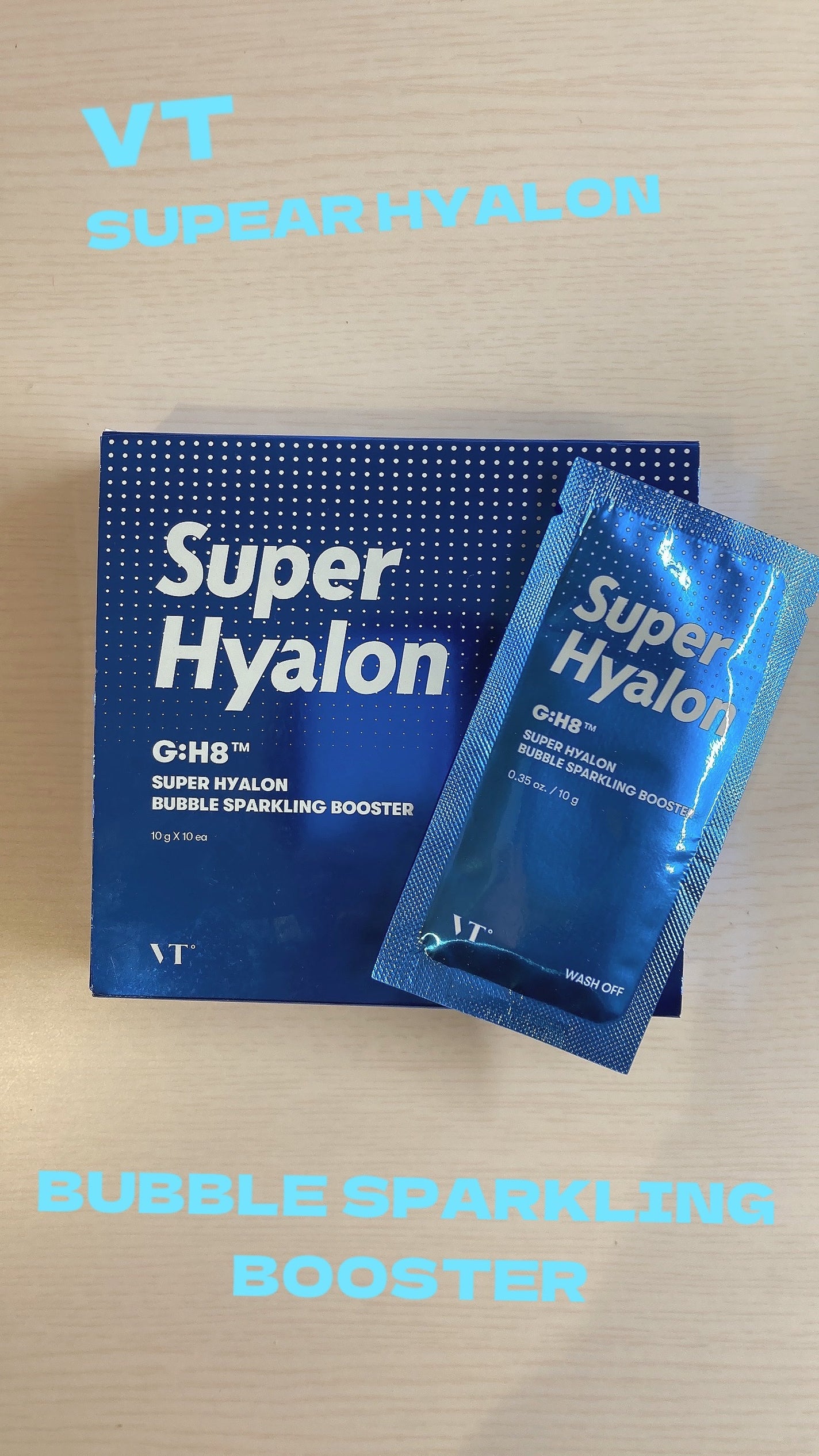 スーパーヒアルロン バブルスパークリングブースター/VT/洗い流すパック・マスクを使ったクチコミ(1枚目)