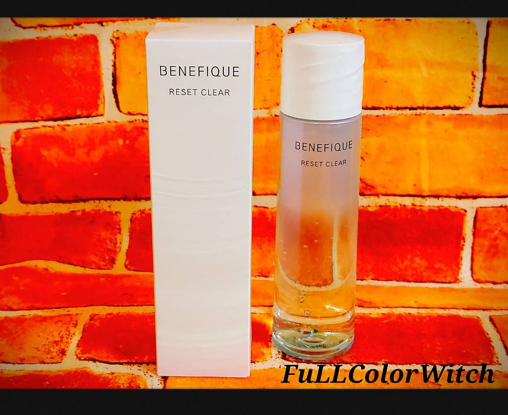 BENEFIQUE リセットクリアのクチコミ「👑ベネフィーク リセットクリア👑﻿
﻿
～洗顔後、まず肌を浄化する～﻿
﻿
ベネフィークからの.....」（3枚目）