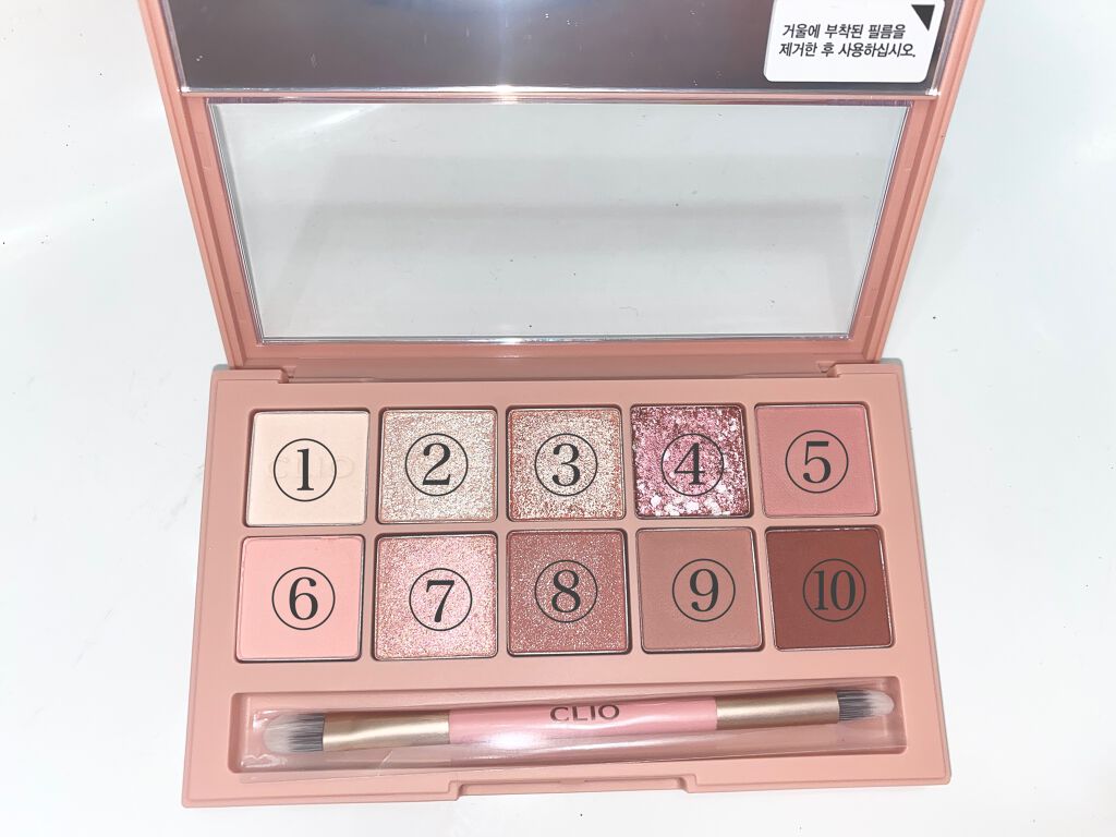 プロ アイ パレット/CLIO/アイシャドウパレットを使ったクチコミ（2枚目）