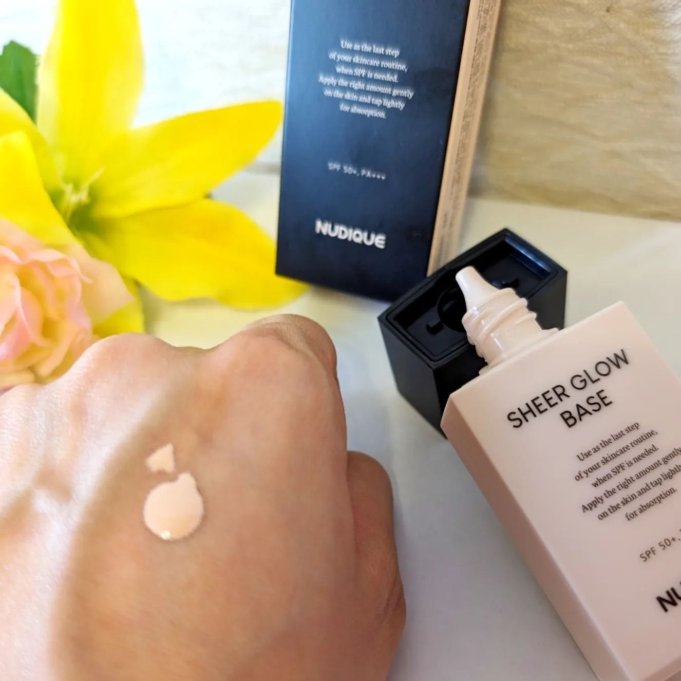 シアーグローベース/NUDIQUE/化粧下地を使ったクチコミ(5枚目)