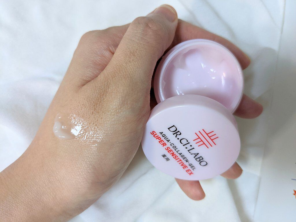 薬用アクアコラーゲンゲル スーパーセンシティブEX/ドクターシーラボⓇ/オールインワン化粧品を使ったクチコミ（2枚目）