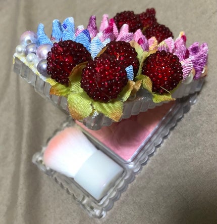 グロウフルールチークス/キャンメイク/パウダーチークを使ったクチコミ(5枚目)