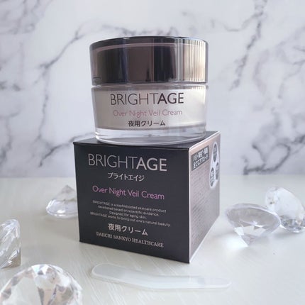 オーバーナイト ヴェールクリーム/BRIGHTAGE/フェイスクリームを使ったクチコミ(6枚目)