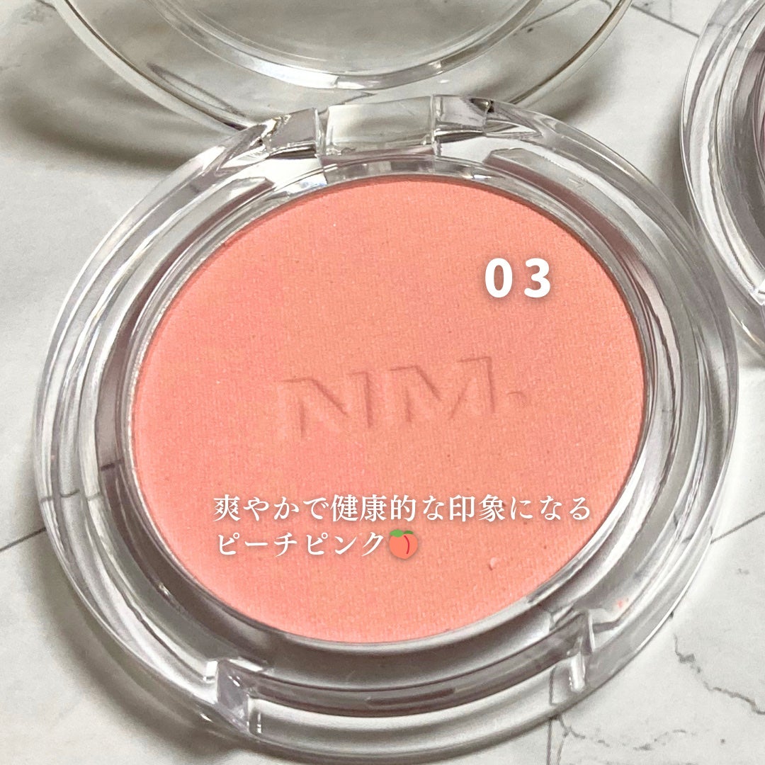 ネーミング フラッフィーパウダーブラッシュ/NAMING./パウダーチークを使ったクチコミ(4枚目)