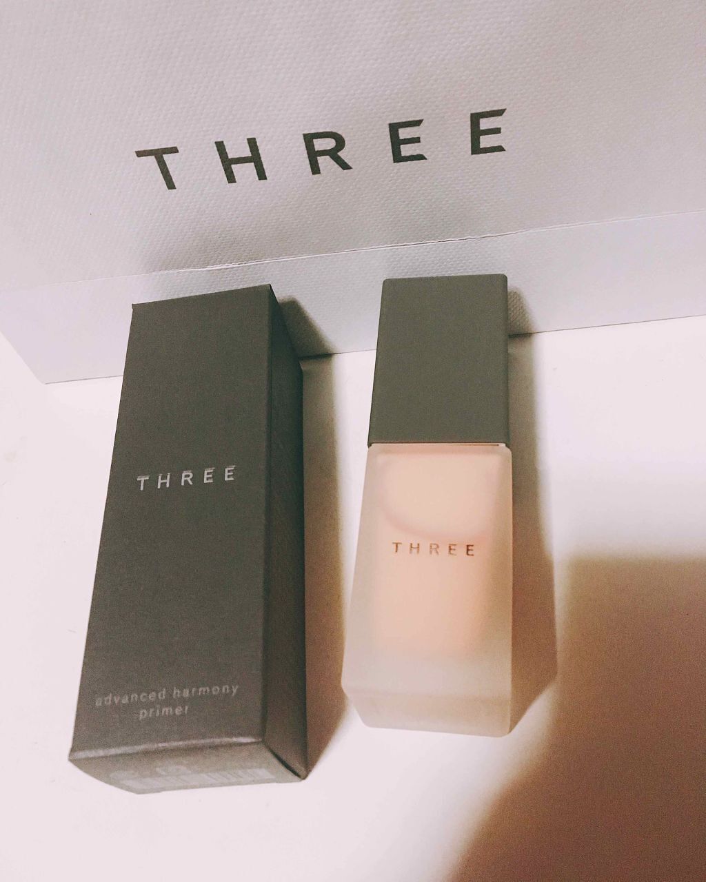 アドバンスドハーモニープライマー/THREE/化粧下地を使ったクチコミ（1枚目）