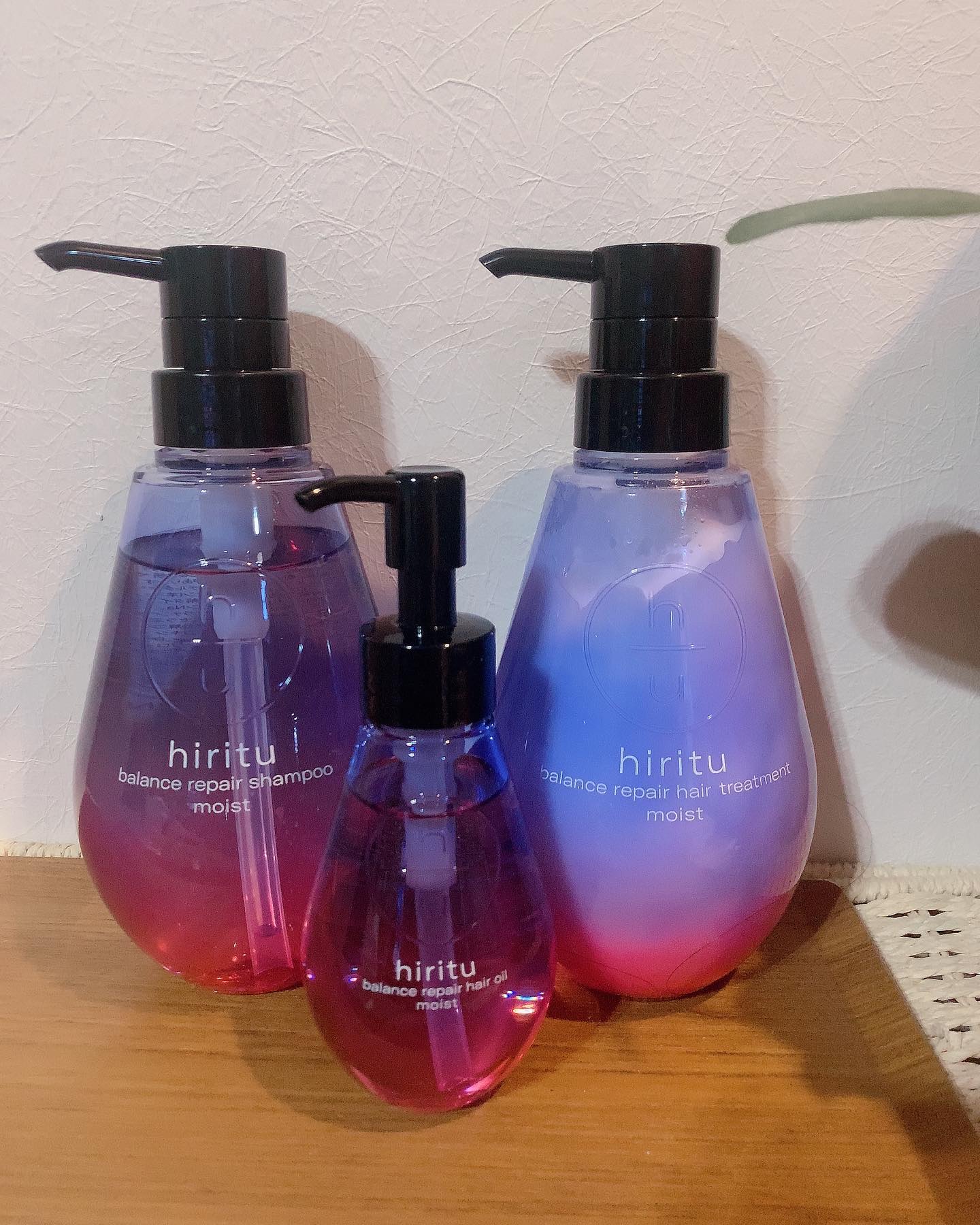 バランスリペアヘアオイル モイスト/hiritu/ヘアオイルを使ったクチコミ（2枚目）