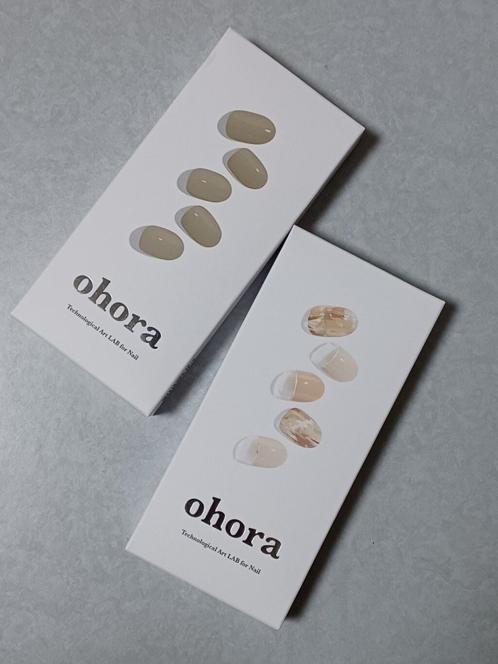 セミキュアジェルネイル(ハンド)/ohora/ネイルシールを使ったクチコミ(2枚目)