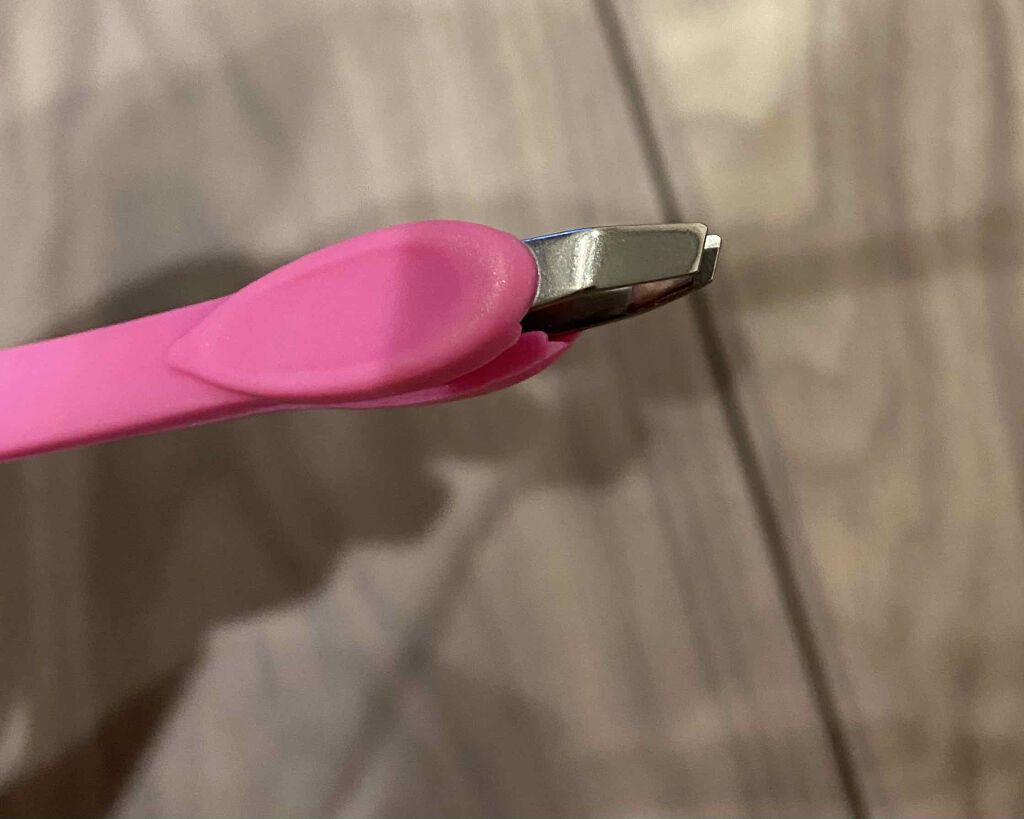 驚きの毛抜き（先斜めタイプ）/グリーンベル/毛抜きを使ったクチコミ（2枚目）