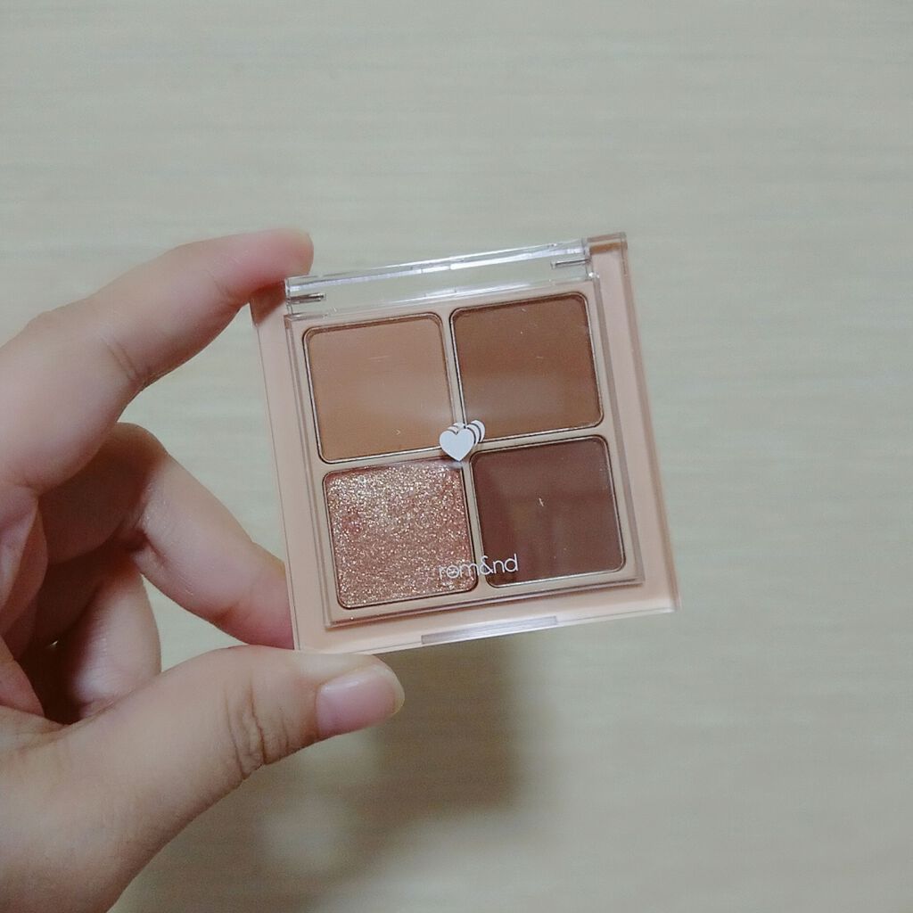 ベターザンアイズ/rom&nd/アイシャドウパレットを使ったクチコミ(1枚目)
