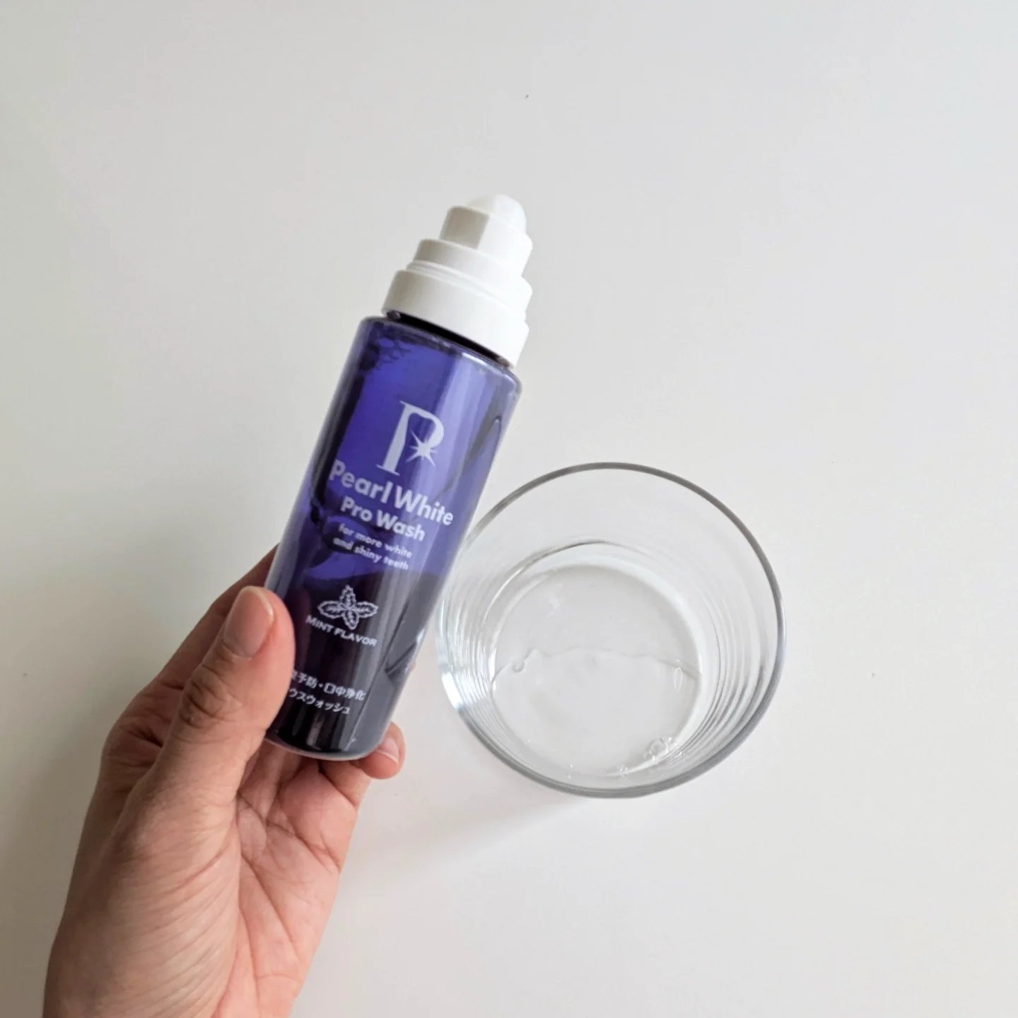 パール ホワイト プロウォッシュ NEO/美健コーポレーション/マウスウォッシュ・スプレーを使ったクチコミ（2枚目）