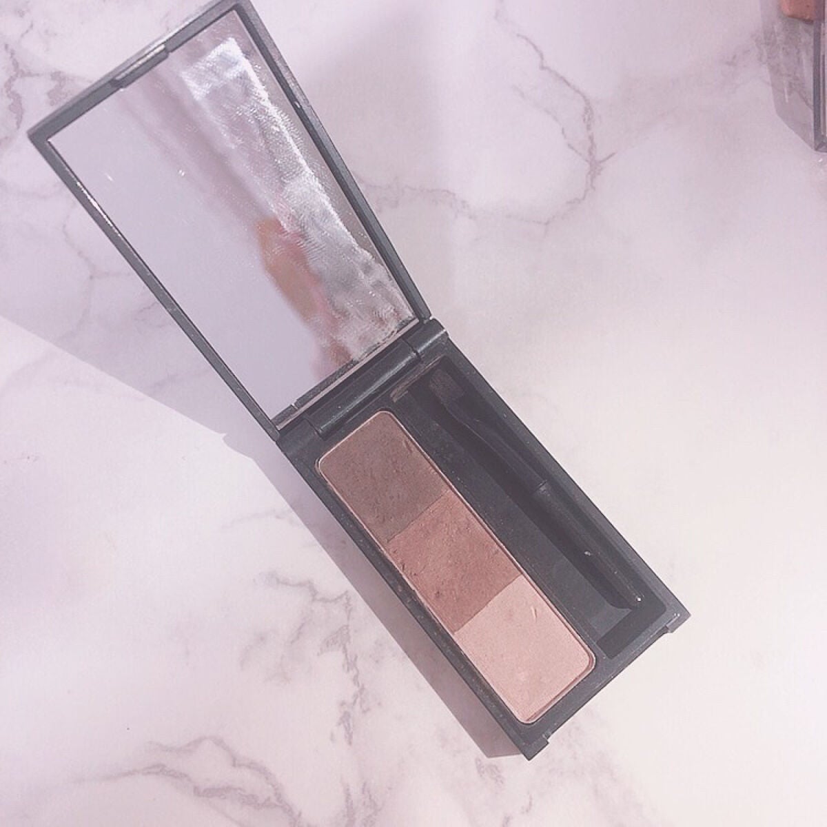 UR GLAM EYEBROW POWDER/U R GLAM/パウダーアイブロウを使ったクチコミ(2枚目)