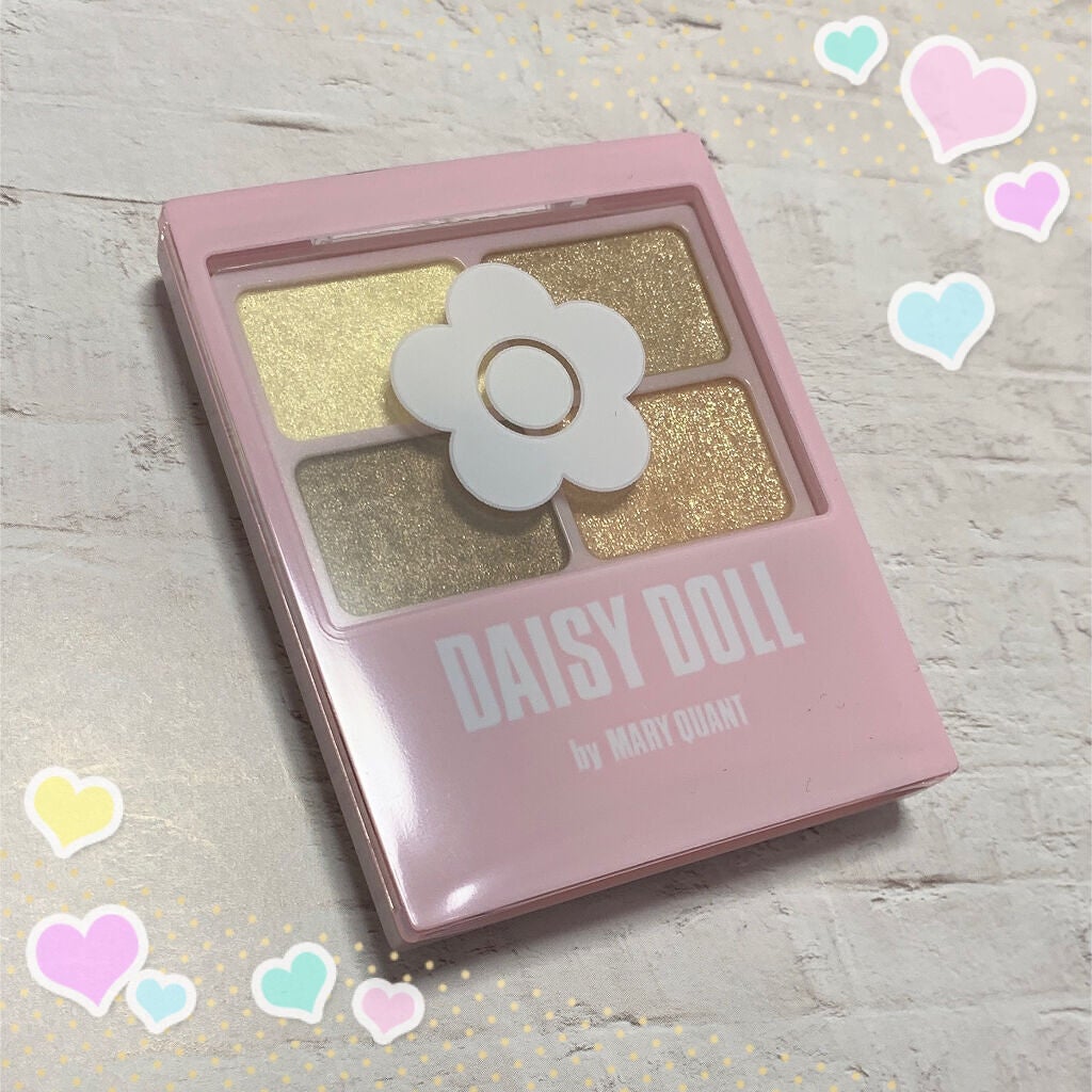 デイジードール アイカラー パレット/DAISY DOLL by MARY QUANT/アイシャドウパレットを使ったクチコミ(1枚目)