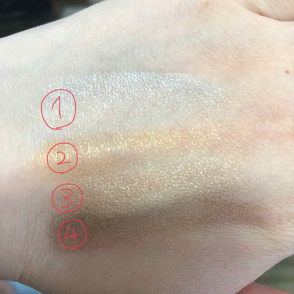 グレイスコントラスティングアイズ/LUNASOL/アイシャドウパレットを使ったクチコミ(2枚目)