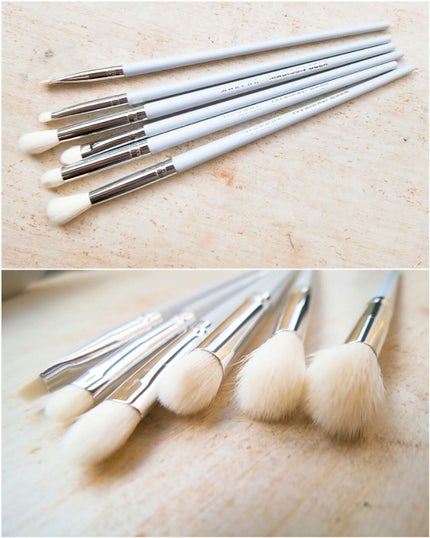 MORPHE×MADISON BEER /CHANNEL SURFING  6-PIECE EYE BRUSH SET/Morphe/メイクブラシを使ったクチコミ(3枚目)