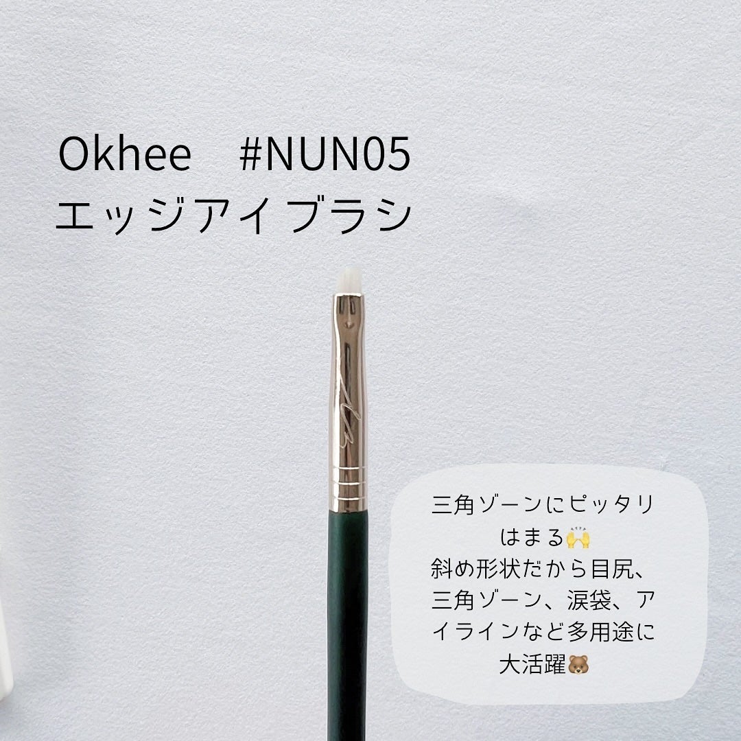 okhee 白玉ファンデーションブラシ/SOOA DOR/メイクブラシを使ったクチコミ(2枚目)