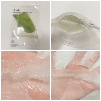 弱酸性pHシートマスク ドクダミフィット/Abib /シートマスク・パックを使ったクチコミ(6枚目)