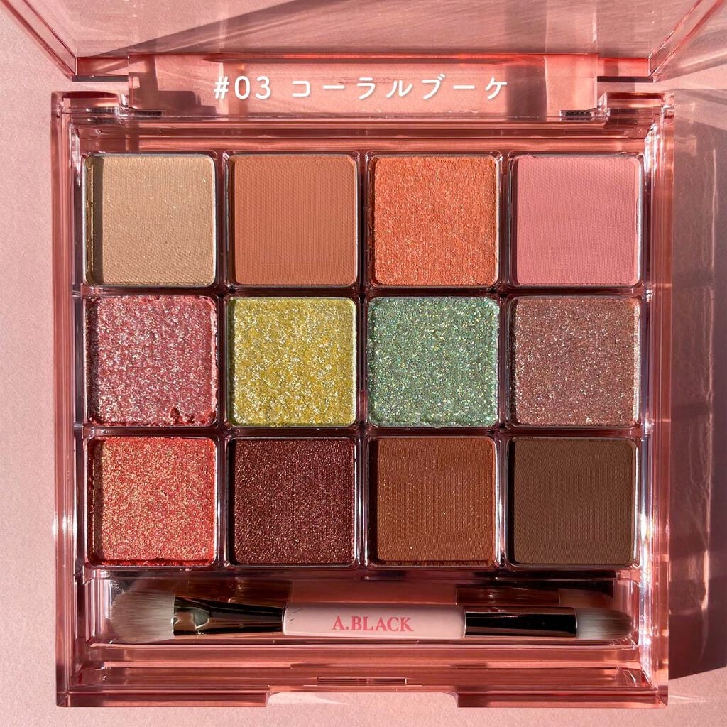 グラムチェンジマルチパレット/A.BLACK/マルチパレットを使ったクチコミ(3枚目)