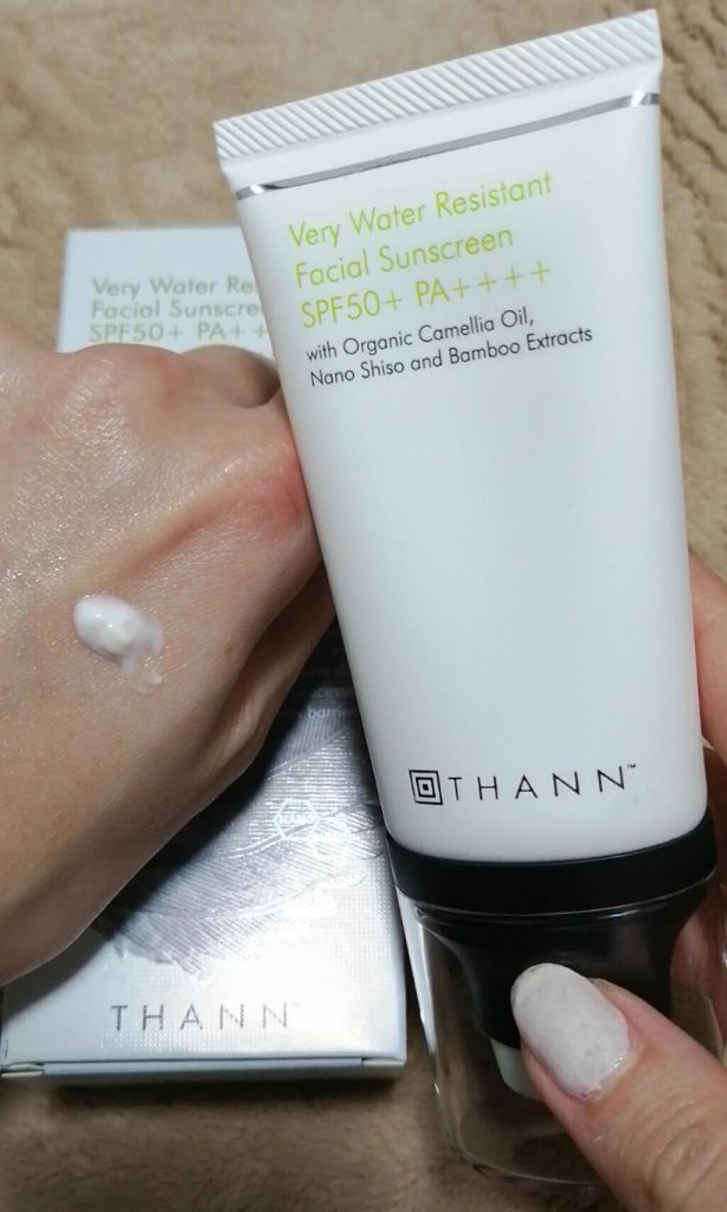 サンスクリーンハイプロテクトSC/THANN/日焼け止めクリームを使ったクチコミ（3枚目）