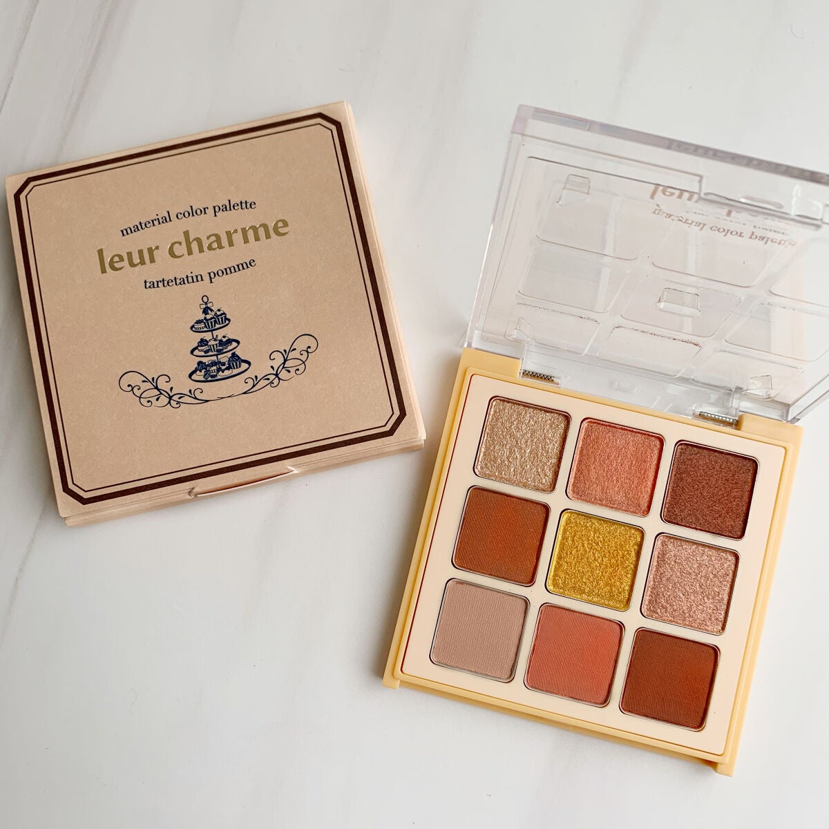 マテリアルカラーパレット/leur charme/アイシャドウパレットを使ったクチコミ(5枚目)