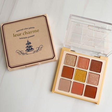 マテリアルカラーパレット/leur charme/アイシャドウパレットを使ったクチコミ(5枚目)