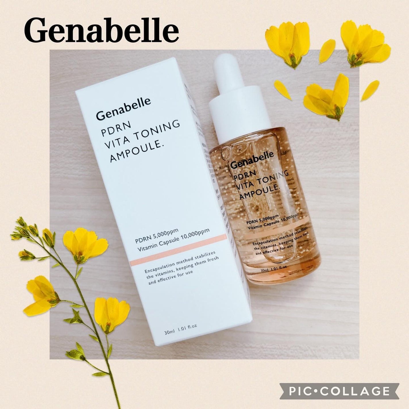 PDRNビタトーニングアンプル/Genabelle/美容液を使ったクチコミ(1枚目)