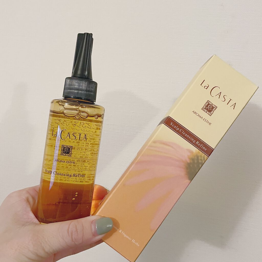 スキャルプ クレンジング リファイン/ラ・カスタ/頭皮クレンジングを使ったクチコミ（1枚目）