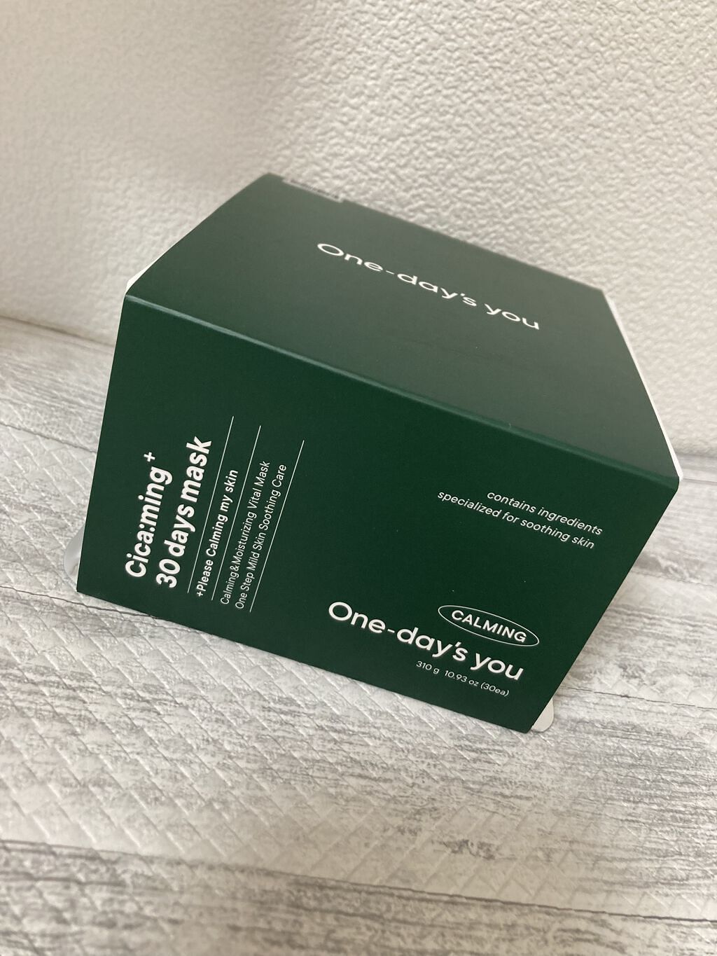 シカーミング30daysマスク/One-day's you/シートマスク・パックを使ったクチコミ（1枚目）