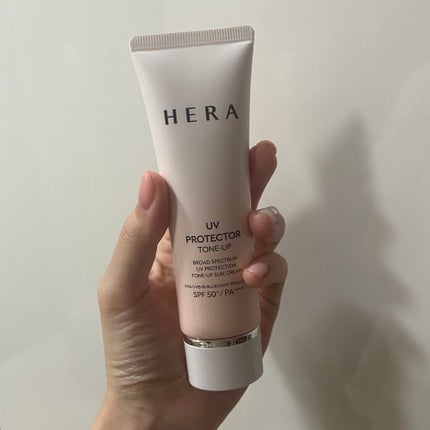 UVプロテクター トーンアップ/HERA/日焼け止めクリームを使ったクチコミ(1枚目)