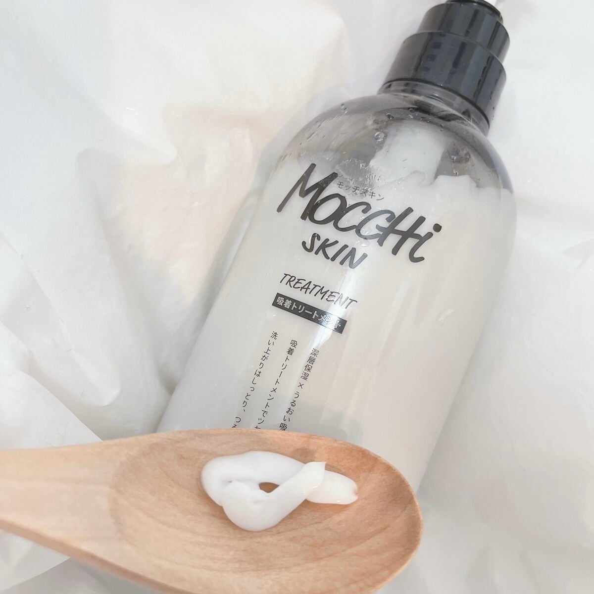 吸着シャンプーM(モイスト) & 吸着トリートメントM(モイスト)/MoccHi SKIN/市販シャンプーを使ったクチコミ(4枚目)