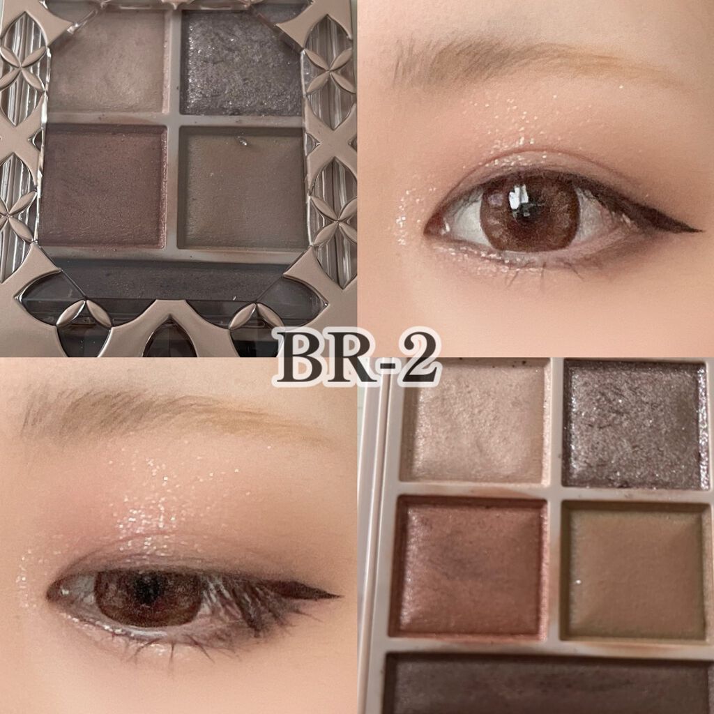 パノラマデザイン アイパレット/Visée/アイシャドウパレットを使ったクチコミ(3枚目)