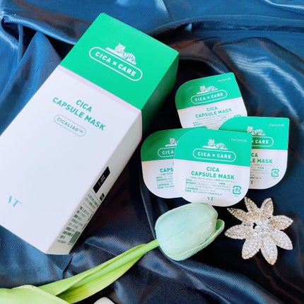 CICA カプセルマスク/VT/洗い流すパック・マスクを使ったクチコミ(1枚目)