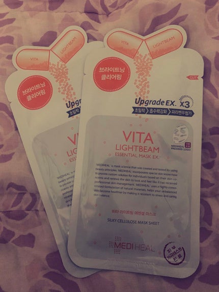 ビタライトビームエッセンシャルマスクEX/MEDIHEAL/シートマスク・パックを使ったクチコミ(1枚目)